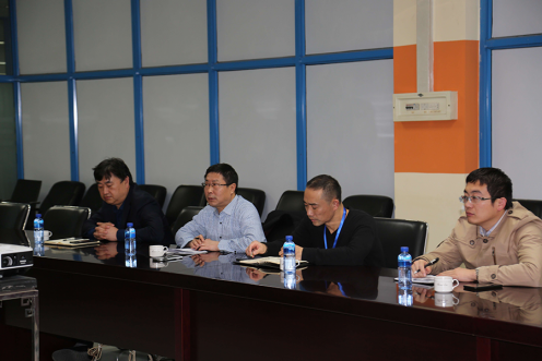 万名干手下基层烟台市国企一队到优德88软件公司调研座谈